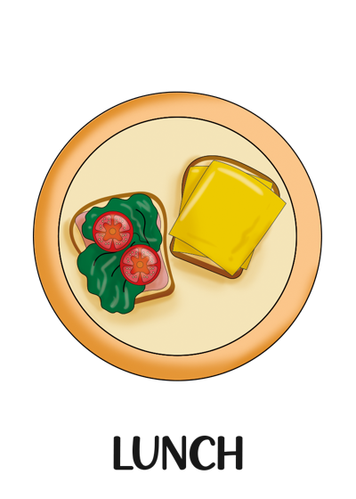 Lunch Printable Visual Free Visual Schedule Builder for Kids | Autism & ADHD | Daily Bloom